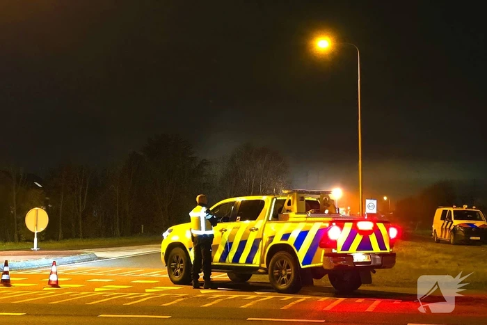 Forse rookwolken in omgeving door brand