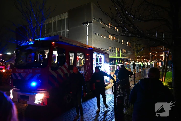 Vluchtelingenopvang ontruimd door brandmelding