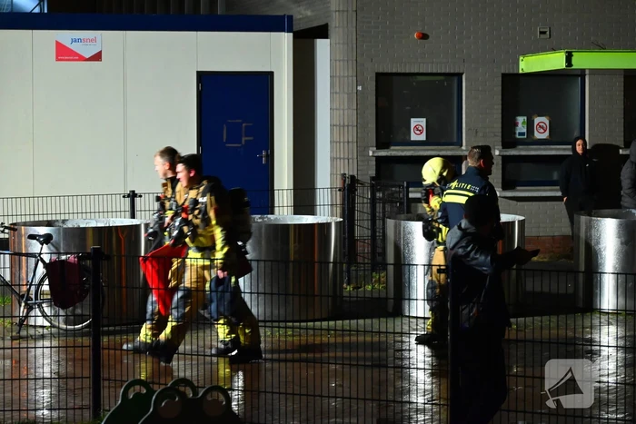 Vluchtelingenopvang ontruimd door brandmelding