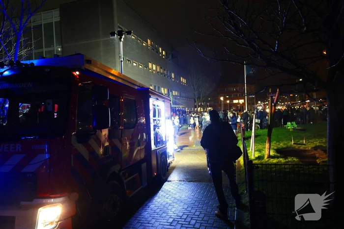 Vluchtelingenopvang ontruimd door brandmelding