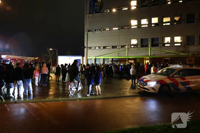 Vluchtelingenopvang ontruimd door brandmelding