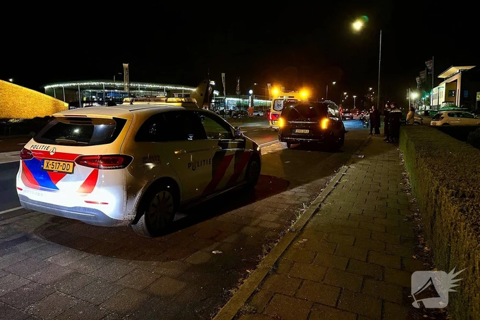 Scooterrijder komt in botsing met fietser