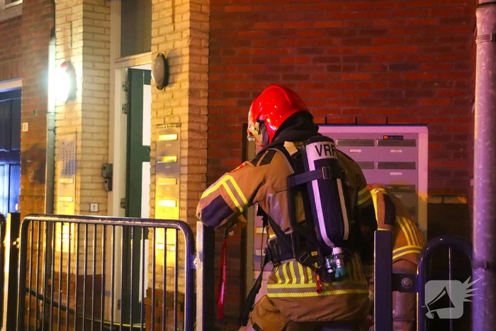 Persoon gecontroleerd na brand in woning