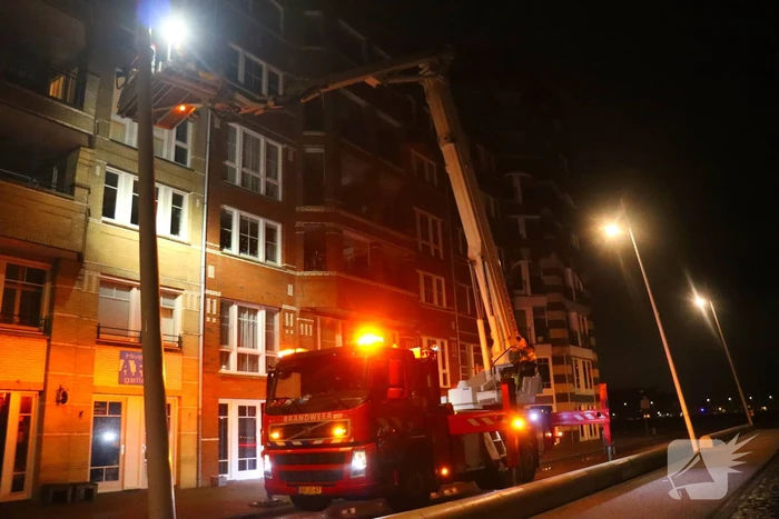 Persoon gecontroleerd na brand in woning