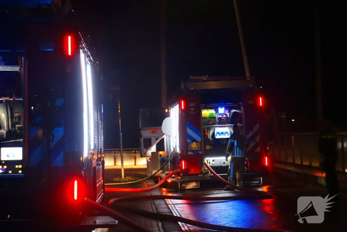Persoon gecontroleerd na brand in woning