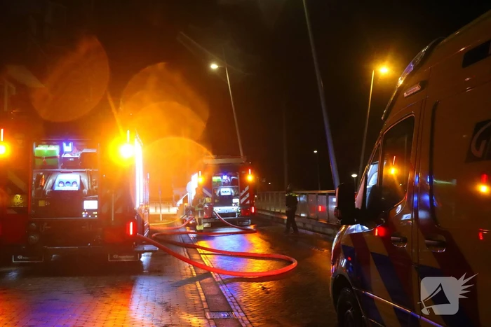 Persoon gecontroleerd na brand in woning