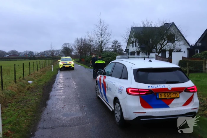Traumahelikopter landt naast woning wegens noodsituatie