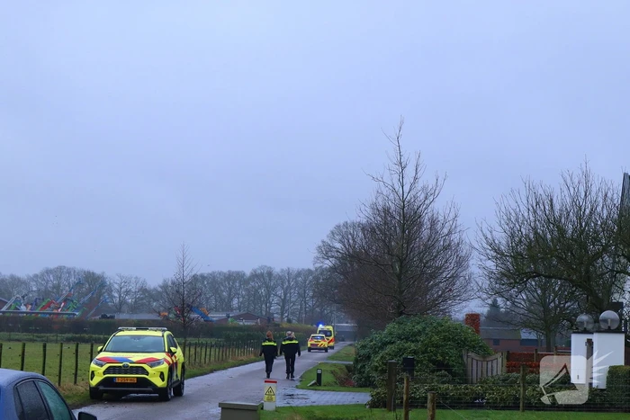 Traumahelikopter landt naast woning wegens noodsituatie