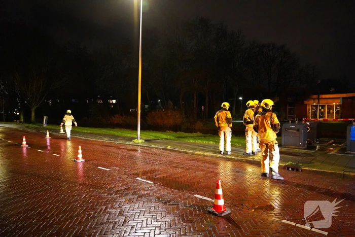 Netbeheerder ingezet na brandmelding op straat