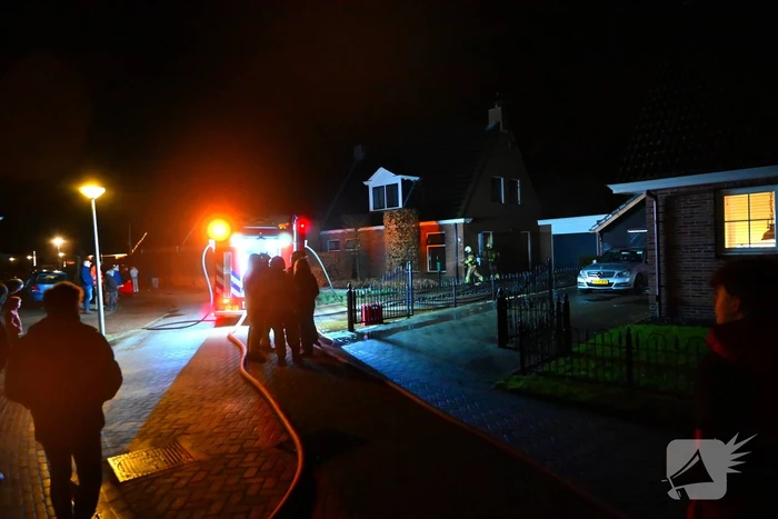 Woning vol rook door keukenbrand
