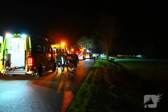 Zwaargewonden bij ernstig ongeval