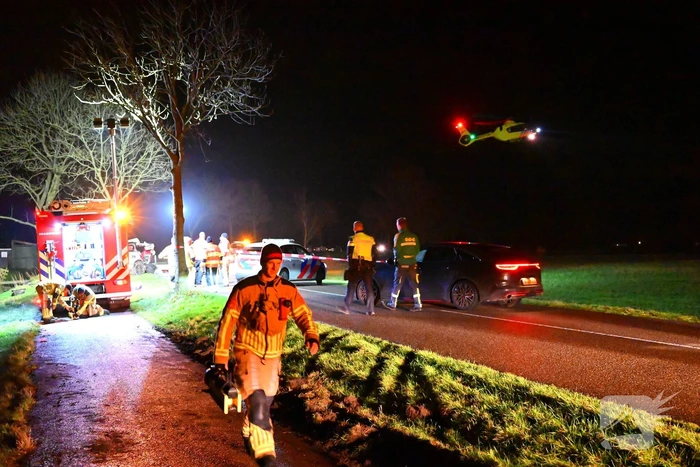 Zwaargewonden bij ernstig ongeval