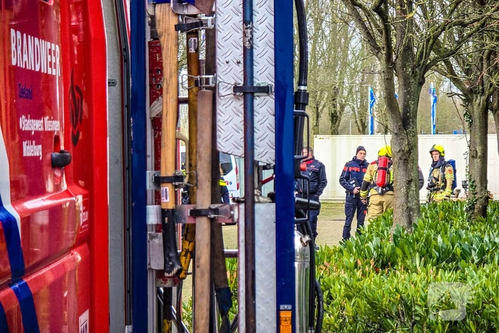 Brandweer ingezet voor brand in bedrijf