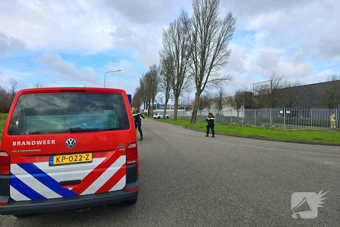 Brandweer ingezet voor brand in bedrijf