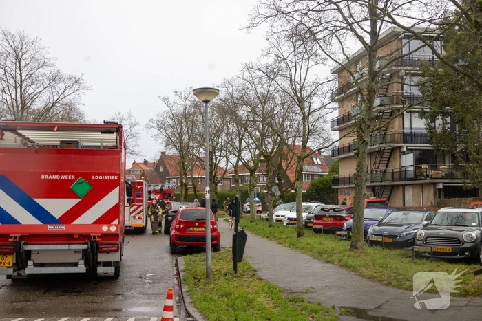 Brand in wooncentrum snel onder controle