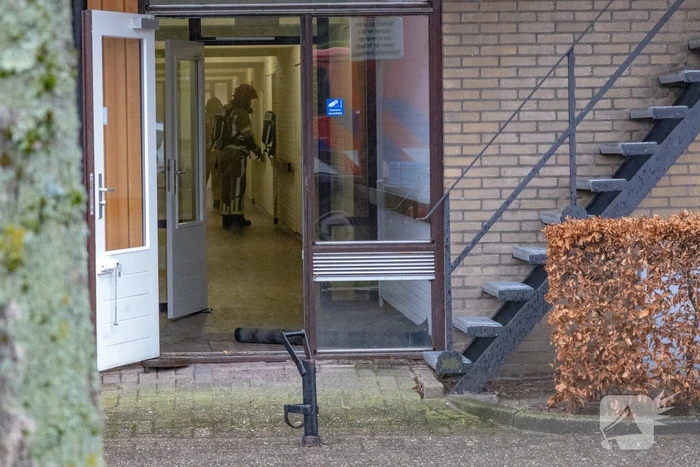 Brand in wooncentrum snel onder controle