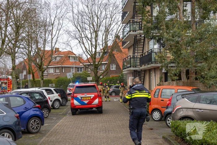 Brand in wooncentrum snel onder controle