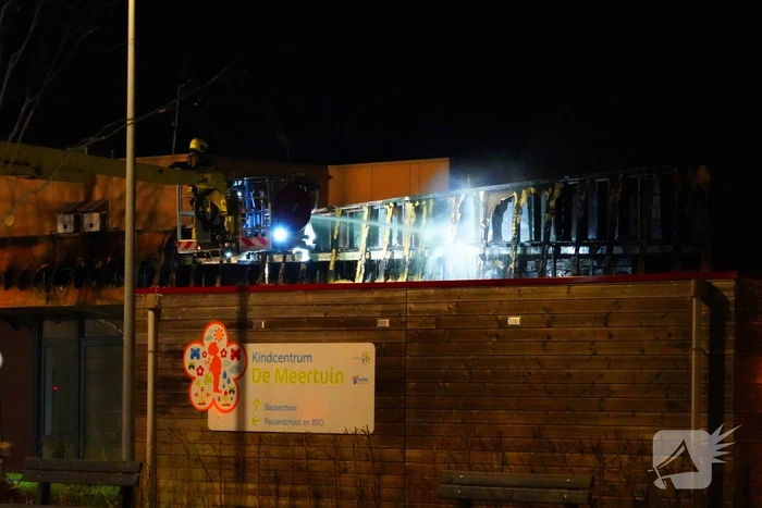 Brand in basisschool De Meertuin