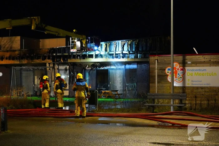 Brand in basisschool De Meertuin