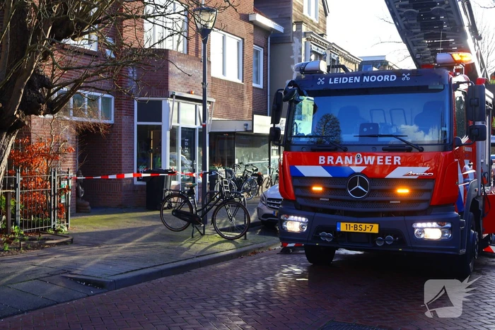 Losse daklijst snel hersteld door brandweer