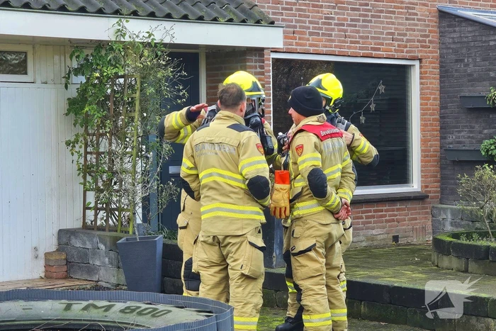 Bewoner doorboort gasleiding tijdens kluswerkzaamheden