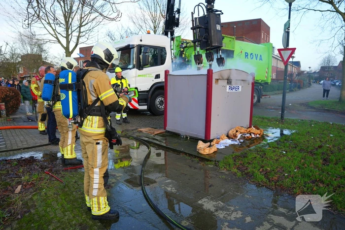 Jaarlijks terugkerende containerbrand blijft probleem in Nieuwland