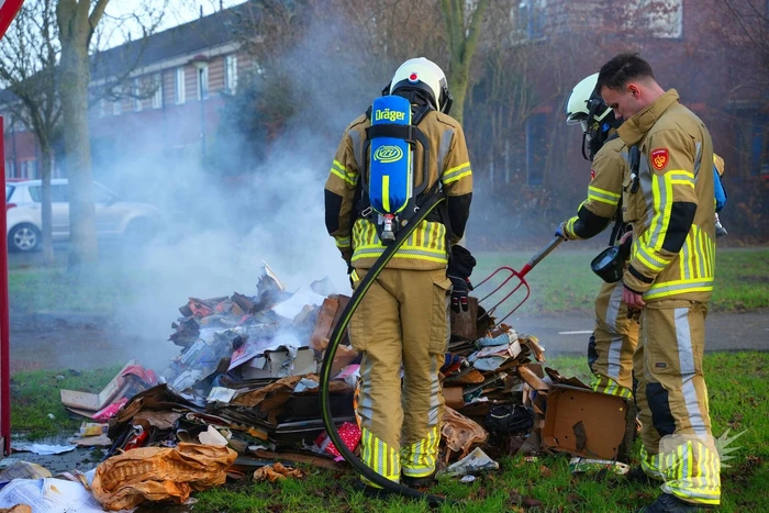 Jaarlijks terugkerende containerbrand blijft probleem in Nieuwland
