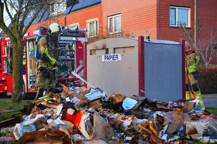 Jaarlijks terugkerende containerbrand blijft probleem in Nieuwland