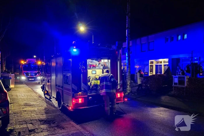 Brandweer ingezet bij een zolderbrand