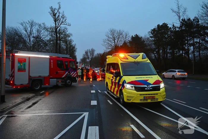 Meerdere voertuigen betrokken bij verkeersongeval
