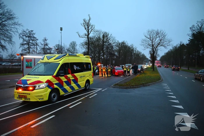 Meerdere voertuigen betrokken bij verkeersongeval