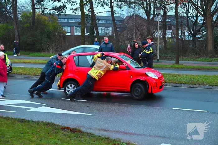 Meerdere voertuigen betrokken bij verkeersongeval