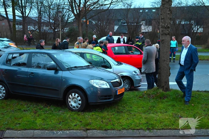Meerdere voertuigen betrokken bij verkeersongeval