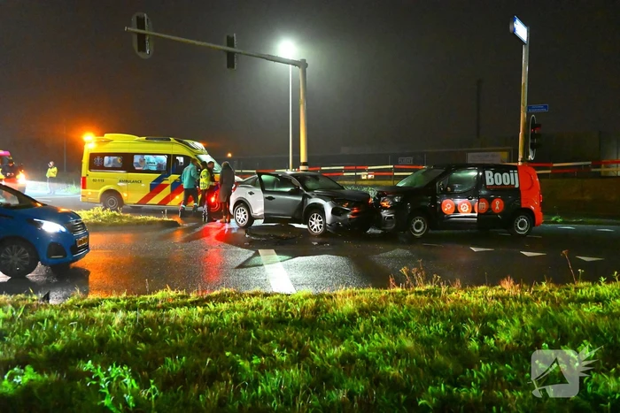 Flinke schade bij frontale aanrijding