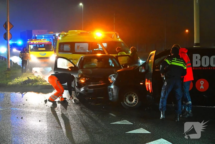 Flinke schade bij frontale aanrijding