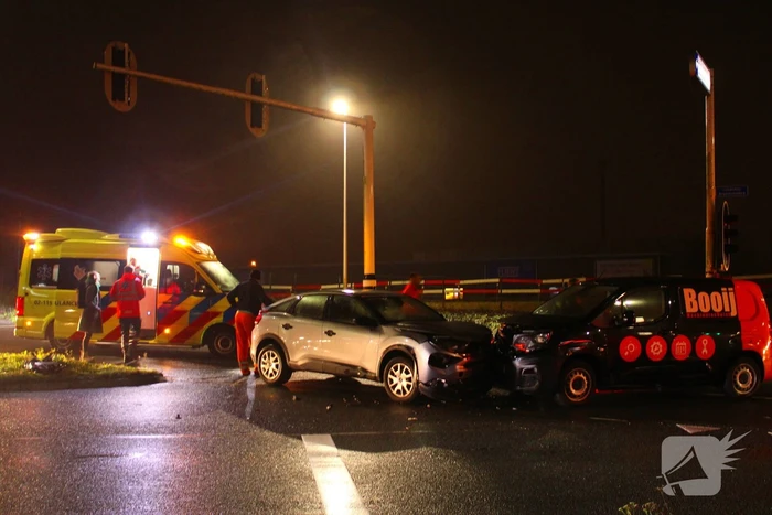 Flinke schade bij frontale aanrijding