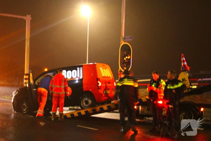Flinke schade bij frontale aanrijding