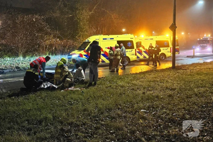 Meerdere gewonden bij aanrijding tussen twee voertuigen