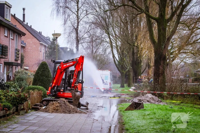 Huis uit op 1e kerstdag vanwege gas- en waterlekkage