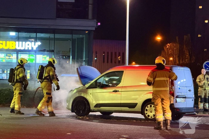 Brandweer ingezet voor autobrand