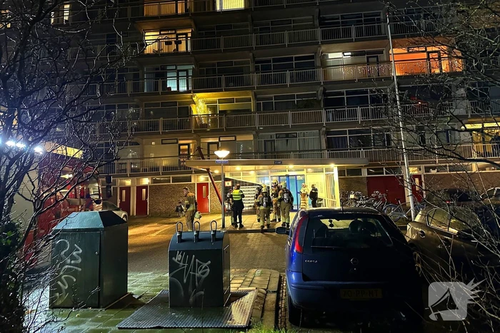 Brandweer ingezet voor melding gaslucht