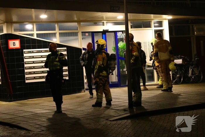 Brandweer ingezet voor melding gaslucht
