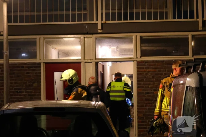 Brandweer ingezet voor melding gaslucht