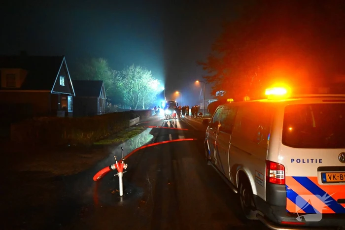 Veel rook bij brand in bijgebouw