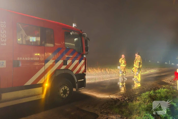 Bestuurder van 45-kilometerwagen eindigt in sloot