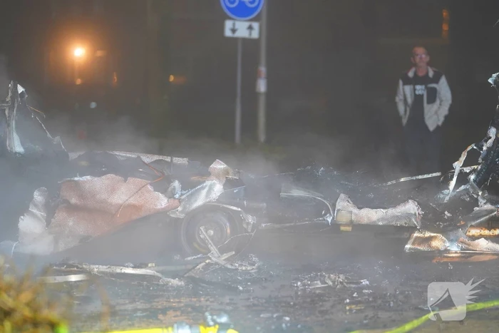 Opnieuw caravan in brand gestoken