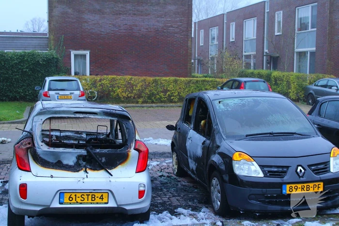 Schade aan voertuigen goed te zien bij daglicht