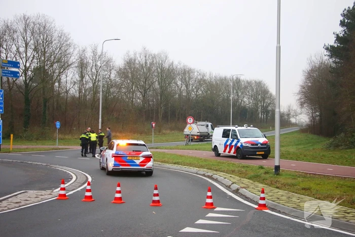 Wielrenner geschept bij oversteekplaats