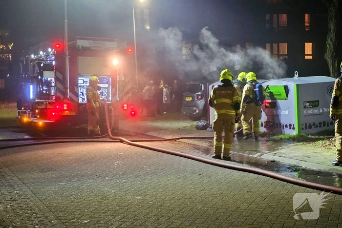 Opnieuw brand in container, politie start onderzoek