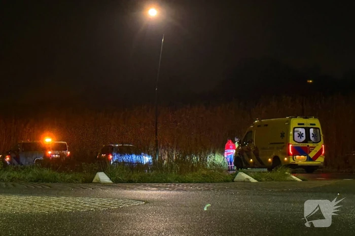 Automobilist verliest macht over stuur en klapt op lantaarnpaal